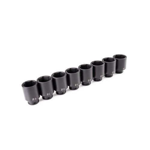 Main product image of 3/4" Drive Deep 6-Point Impact Socket Set, 8-Piece (2-1/16"- 2-1/2")