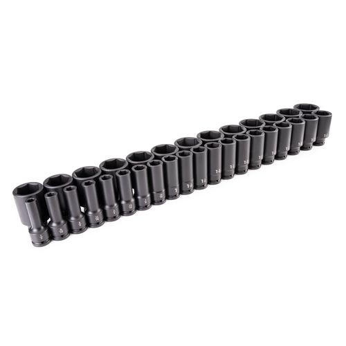 Main product image of 3/4" Drive Deep 6-Point Impact Socket Set, 33-Piece (1/2"- 2-1/2")