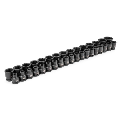 Main product image of 3/4" Drive 6-Point Impact Socket Set, 34 Pieces (13 - 50 mm)