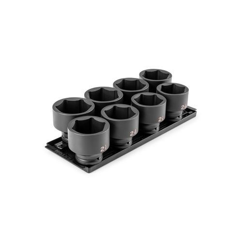Main product image of 3/4" Drive 6-Point Impact Socket Set with Rails and Trays, 8 Pieces (2-1/16 - 2-1/2 in.)