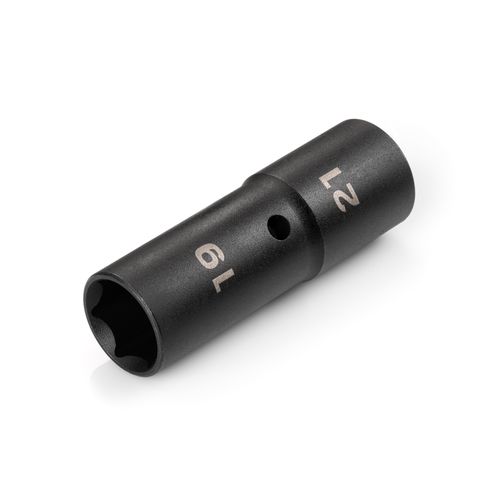 Main product image of 1/2" Drive 19 x 21mm Thin Wall Impact Flip Socket