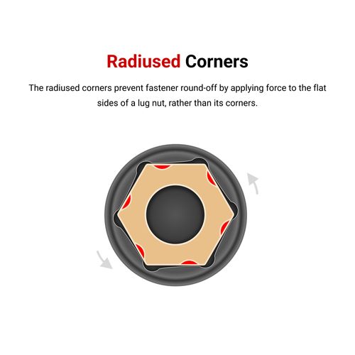 Main product image of 1/2" Drive 21 x 22mm Thin Wall Impact Flip Socket