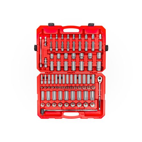 Main product image of 1/2" Drive 6-Point Socket and Ratchet Set, 83-Piece (3/8 - 1-5/16", 10-32mm)