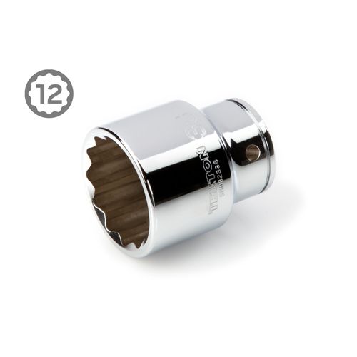 Main product image of 3/4" Drive 12-Point Socket and Ratchet Set, 26-Piece (19-50mm)