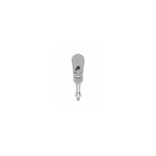 Main product image of 1/4" Drive x 3" Flex Head Non-Quick-Release Stubby Ratchet w/ Handle Tang
