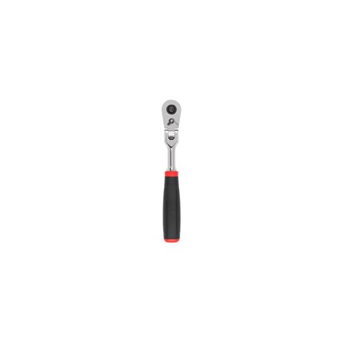 Main product image of 3/8" Drive x 8" Flex Head Quick-Release Comfort Grip Ratchet