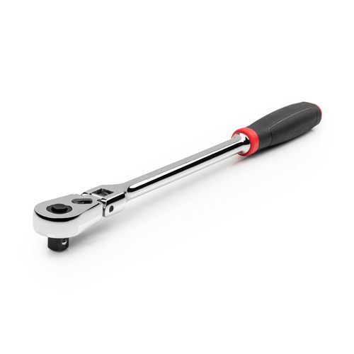 Main product image of 3/8" Drive x 12" Flex Head Quick-Release Comfort Grip Long Ratchet