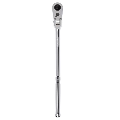 Main product image of 1/2" Drive x 14" Flex Head Quick-Release Bent Handle Long Ratchet