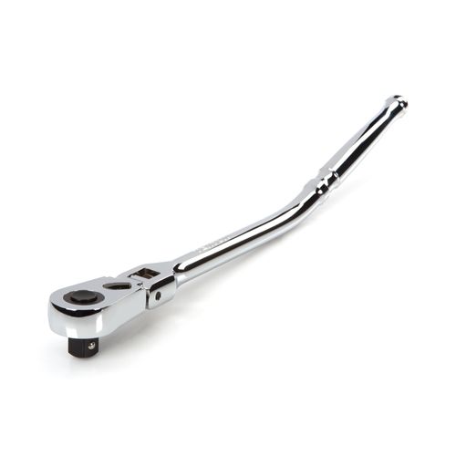 Main product image of 1/2" Drive x 14" Flex Head Quick-Release Bent Handle Long Ratchet