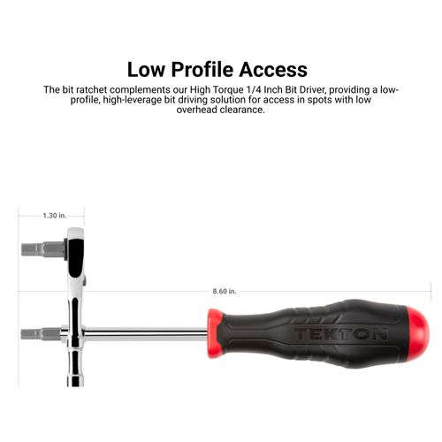 Main product image of 1/4" Drive x 4-1/2" Bit Ratchet