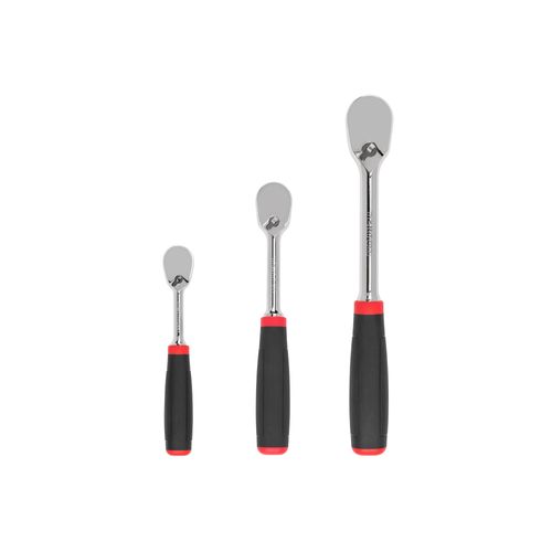 Main product image of 1/4, 3/8, 1/2" Drive Comfort Grip Ratchet Set, 3-Piece (6, 8, 10-1/2")