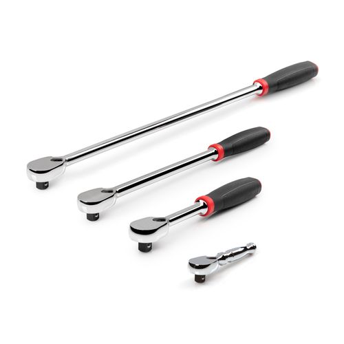 Main product image of 3/8" Drive Comfort Grip Ratchet Set, 4-Piece (4-1/2, 8, 12, 18")