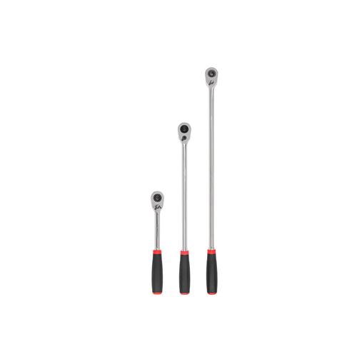 Main product image of 1/2" Drive Quick-Release Comfort Grip Ratchet Set, 3-Piece (10-1/2, 18, 24")