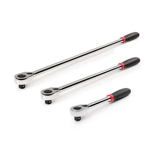 Main product image of 1/2" Drive Quick-Release Comfort Grip Ratchet Set, 3-Piece (10-1/2, 18, 24")