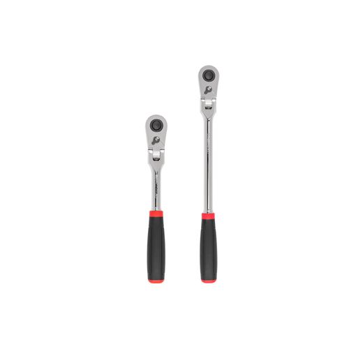 Main product image of 1/2" Drive Flex Head Quick-Release Comfort Grip Ratchet Set, 2-Piece (10-1/2, 14")