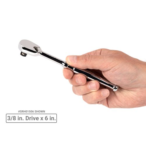 Main product image of 3/8" Drive Small Body Ratchet Set, 3-Piece (3, 6", 6" flex)