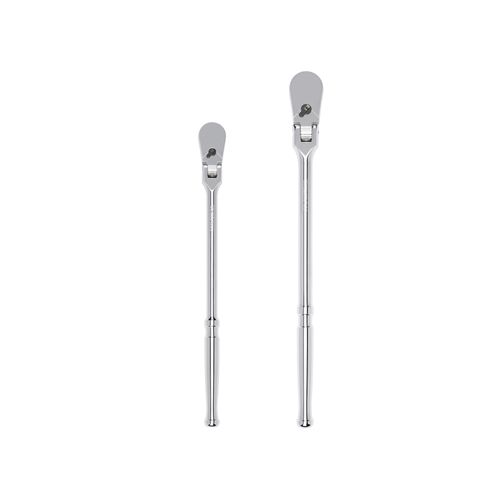 Main product image of 3/8, 1/2" Drive Flex Head Long Ratchet Set, 2-Piece (12, 14")