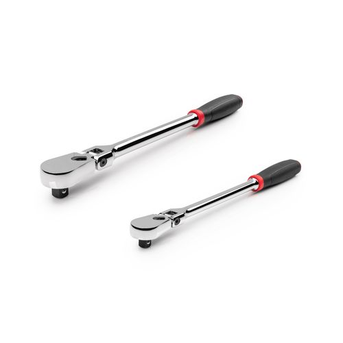 Main product image of 3/8, 1/2" Drive Flex Head Comfort Grip Long Ratchet Set, 2-Piece (12, 14")