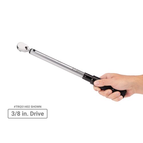 Main product image of 1/4", 3/8", 1/2" Drive 90-Tooth Dual-Direction Micrometer Torque Wrench Set, 3-Piece (20 in-lb - 200 ft-lb)