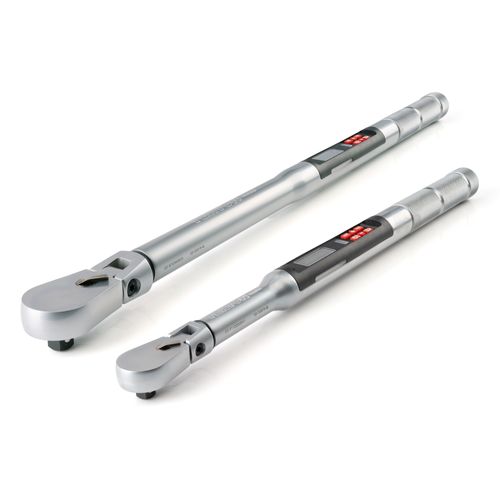 Main product image of 3/8", 1/2" Drive 90-Tooth Flex Head Dual-Direction Electronic Torque Wrench Set, 2-Piece (10 - 100 ft-lb, 30 - 300 ft-lb)