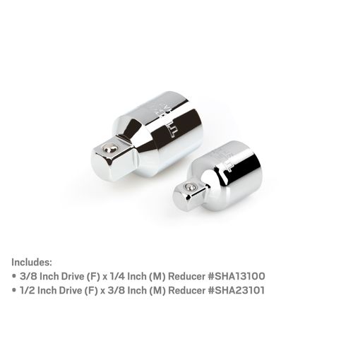Main product image of 3/8", 1/2" Drive 90-Tooth Flex Head Dual-Direction Electronic Torque Wrench Set, 2-Piece (10 - 100 ft-lb, 30 - 300 ft-lb)