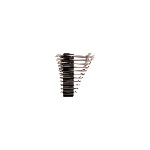 Main product image of Angle Head Open End Wrench Set with Modular Wrench Organizer, 11-Piece (1/4-3/4")