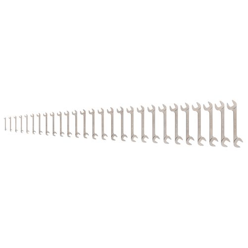 Main product image of Angle Head Open End Wrench Set, 27-Piece (6-32mm)