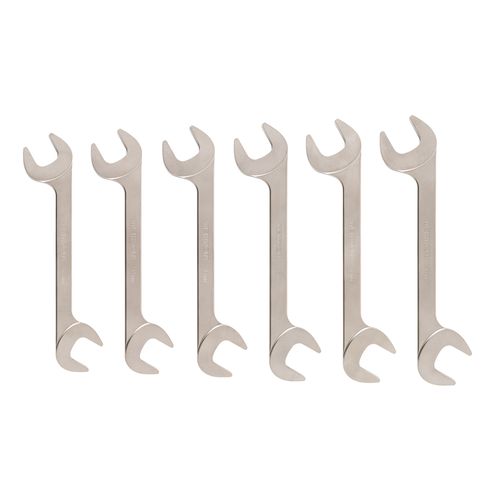 Main product image of Angle Head Open End Wrench Set, 6-Piece (33-38mm)