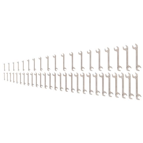 Main product image of Angle Head Open End Wrench Set, 46-Piece (1/4 - 1-1/4", 6 - 32mm)