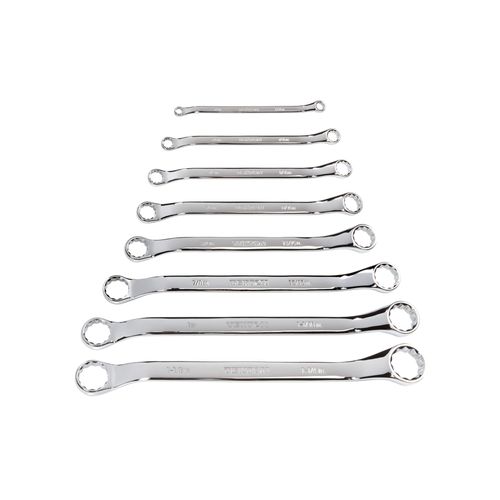 Main product image of 45-Degree Offset Box End Wrench Set, 8-Piece (1/4 - 1-1/4")