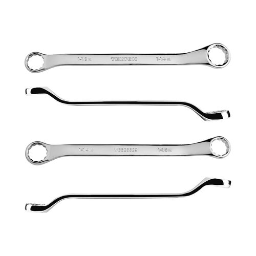 Main product image of 1-1/8 x 1-1/4" 45-Degree Offset Box End Wrench