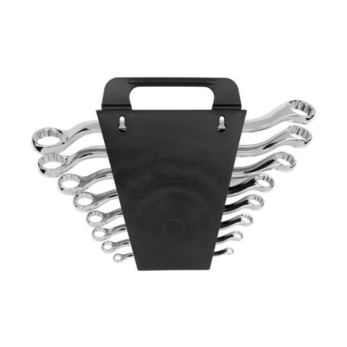Main product image of 45-Degree Offset Box End Wrench Set with Holder, 8-Piece (1/4 - 1-1/4")