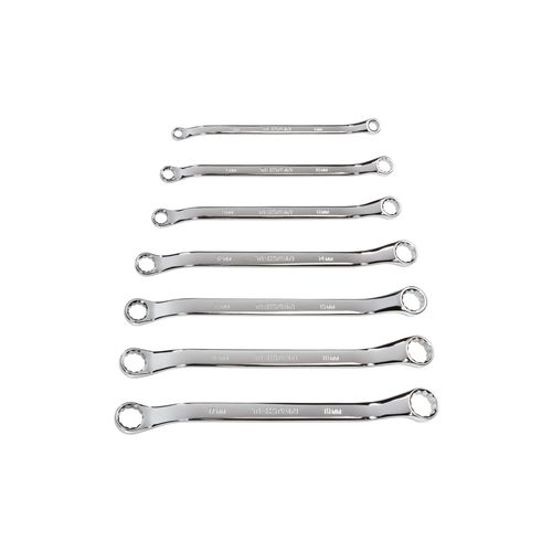Main product image of 45-Degree Offset Box End Wrench Set, 7-Piece (6-19mm)