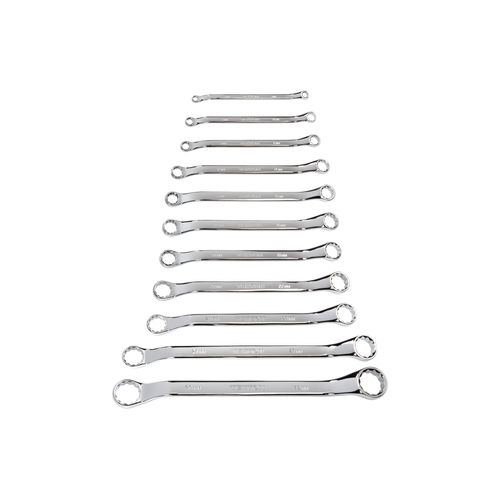 Main product image of 45-Degree Offset Box End Wrench Set, 11-Piece (6-32mm)