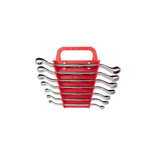 Main product image of 45-Degree Offset Box End Wrench Set with Holder, 7-Piece (6-19mm)