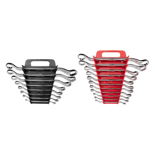 Main product image of 45-Degree Offset Box End Wrench Set with Holder, 19-Piece (1/4-1-1/4", 6-32mm)