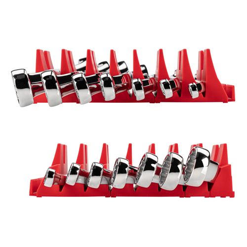 Main product image of 45-Degree Offset Box End Wrench Set with Modular Wrench Organizer, 7-Piece (6-19mm)