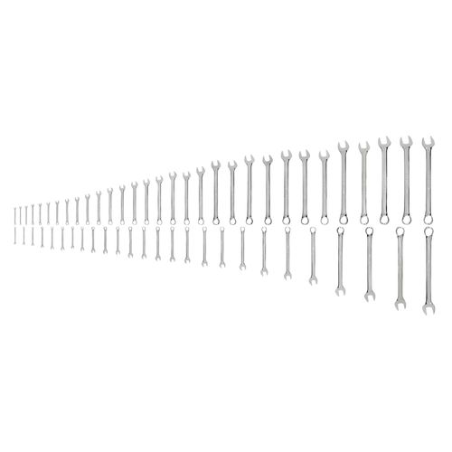 Main product image of Combination Wrench Set, 58-Piece (1/4"- 2", 6 - 50mm, Common Sizes)