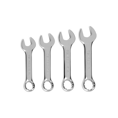 Main product image of Stubby Combination Wrench Set, 4-Piece (13/16"- 1")