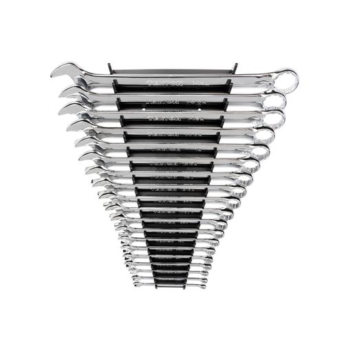 Main product image of Combination Wrench Set with Rack, 19-Piece (1/4 - 1-1/4")