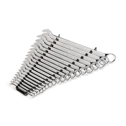 Main product image of Combination Wrench Set with Rack, 19-Piece (1/4 - 1-1/4")