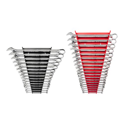 Main product image of Combination Wrench Set with Rack, 34-Piece (1/4 - 1", 6 - 24mm)