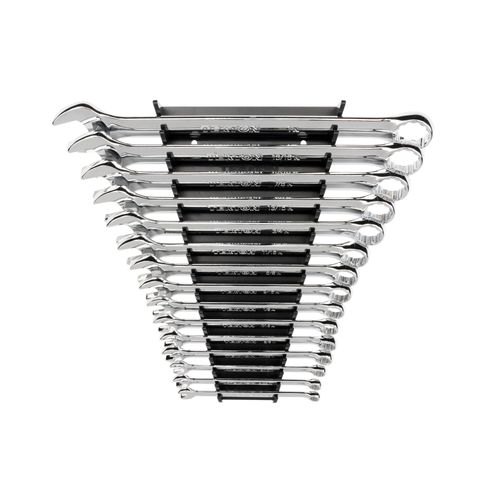 Main product image of Combination Wrench Set with Rack, 15-Piece (1/4 - 1")