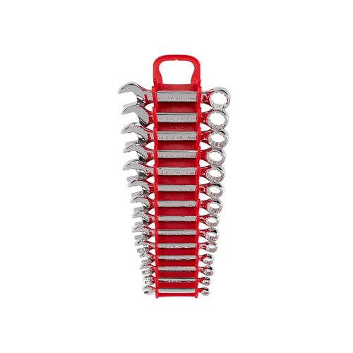 Main product image of Stubby Combination Wrench Set with Holder, 14-Piece (6 - 19mm)