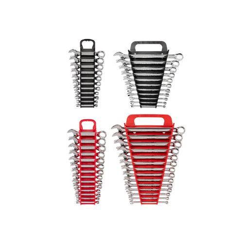 Main product image of Stubby and Standard Length Combination Wrench Set with Holder, 50-Piece (1/4 - 3/4", 6 - 19mm)