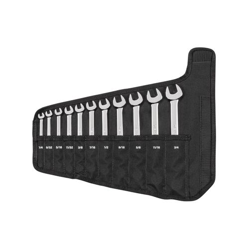 Main product image of Combination Wrench Set with Pouch, 11-Piece (1/4 - 3/4")