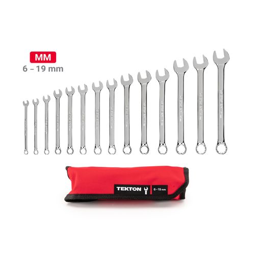Main product image of Combination Wrench Set with Pouch, 14-Piece (6 - 19mm)