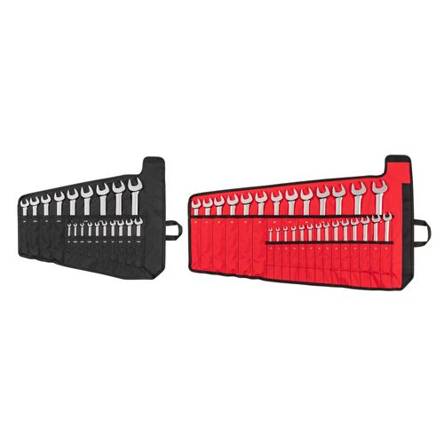 Main product image of Combination Wrench Set with Pouch, 46-Piece (1/4 - 1-1/4", 6 - 32mm)
