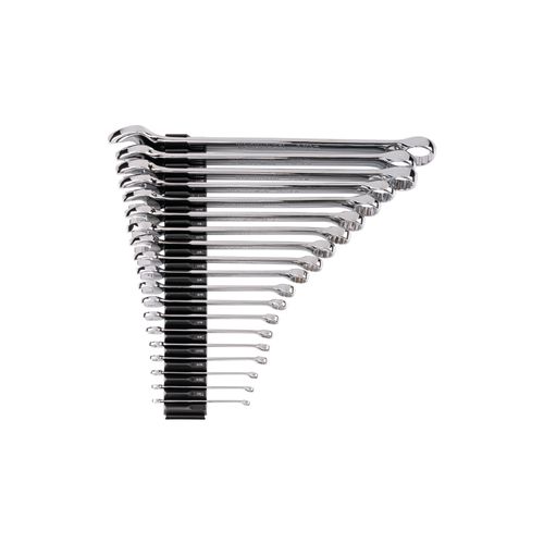 Main product image of Combination Wrench Set with Modular Wrench Organizer, 19-Piece (1/4 - 1-1/4")