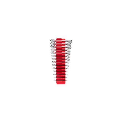 Main product image of Stubby Combination Wrench Set with Modular Wrench Organizer, 14-Piece (6 - 19mm)